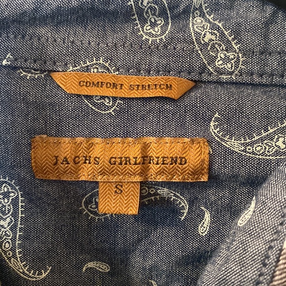 Jachs Girlfriend button down flannel size small - Picture 3 of 6